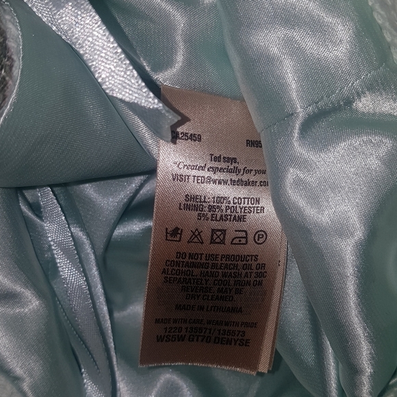 TED BAKER floral hot Summer short sz 2 - Picture 9 of 10